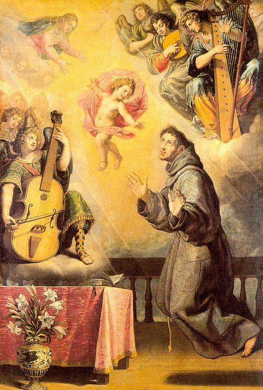 CARDUCHO, Vicente The Vision of St. Anthony of Padua sdf china oil painting image